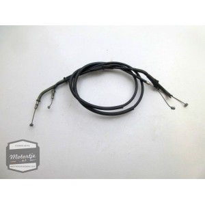 Kawasaki GPX600R gaskabels / gas kabel set / kabels